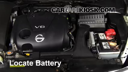 2013 Nissan Maxima SV 3.5L V6 Batterie Changement